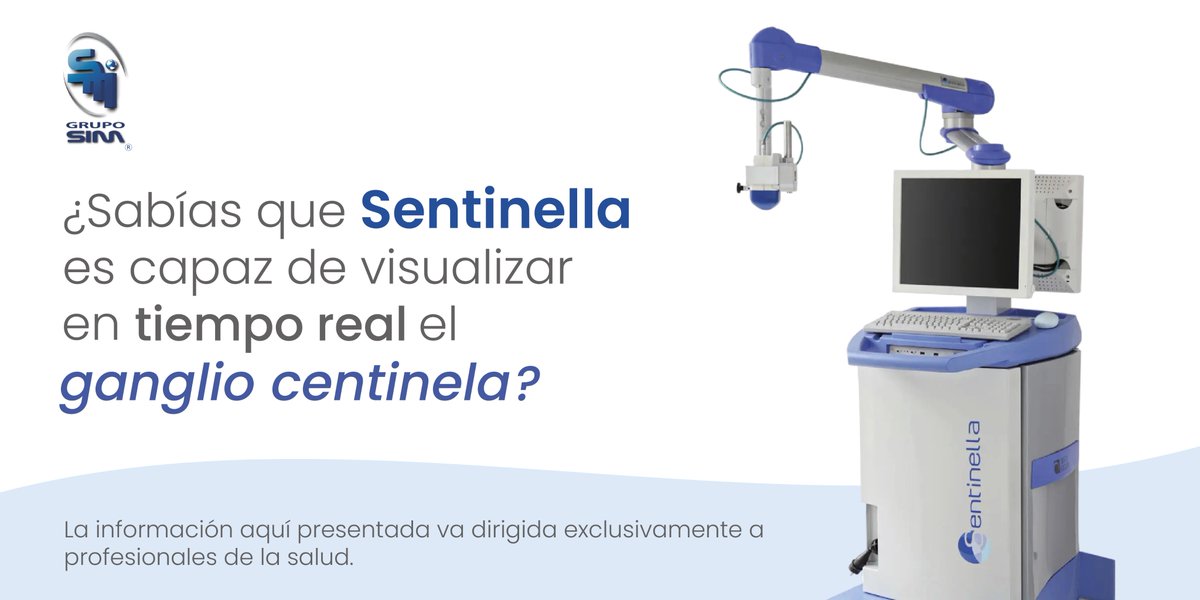 GPOSIM's tweet image. Es una opción única para la cirugía radioguiada de drenaje profundo ya que permite detectar y visualizar en tiempo real el ganglio centinela en forma segura.

Para mayor información, te invitamos a visitar: bit.ly/41CMBSb

#gestionintegraldesalud