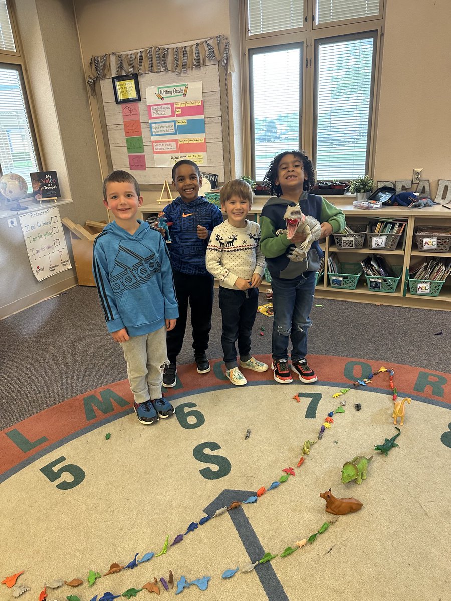 Cartycrew's tweet image. D is for dinosaurs and the new best day of school ever! 🦖