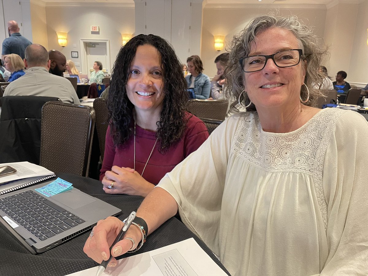 Ellis04Katie's tweet photo. Empowered and energized after an incredible day with our JES team at the NC Instructional Leadership Academy in Charlotte! Today, we crafted our 23-24 Strong Start Playbook to ensure our actions align with our school's vision for the new year. #NCILA #RelayGSE #Getbetterfaster https://t.co/NIXw7eSHmU