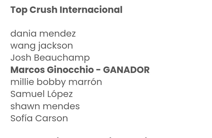 Fliaginocchio's tweet photo. SIEMPRE GANANDO ❤ @marcosginocchio 

Premios LINE Popture 2023

Una vez más lo hicimos Fandom, nos amo❤
Mientras exista este fandom siempre vas a ganar Primo! Te amamos! Esto solo es el comienzo...

#awardsline #GH2022 #GranHermano #viral #MarcosGinocchio https://t.co/ALgjV54bnj