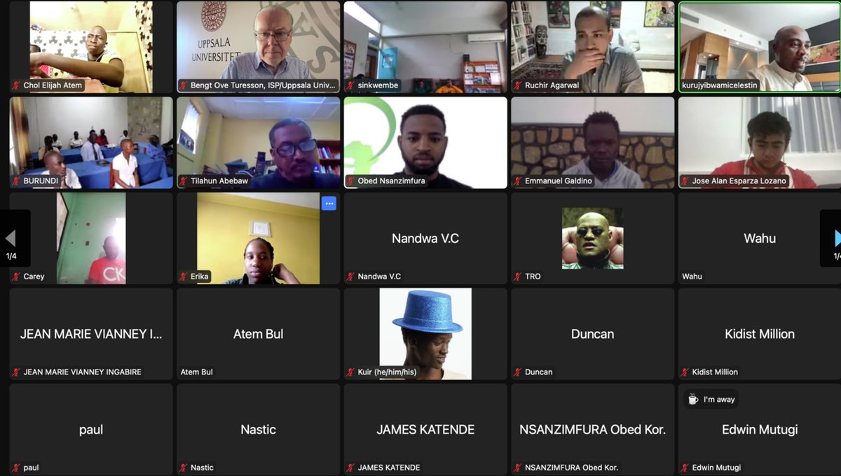 International Science Programme tweet media