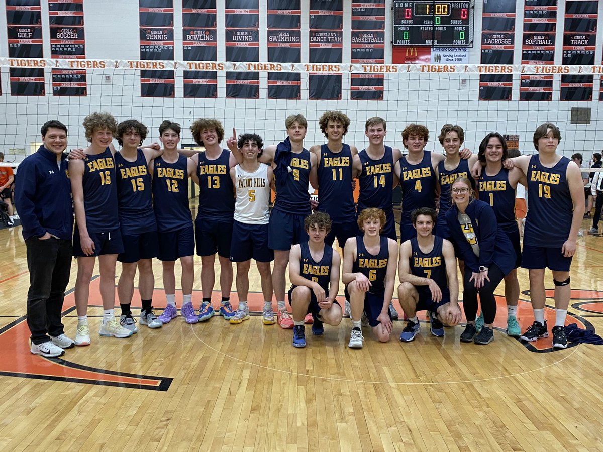2023 ECC Champs! 🏐🦅 #WHHSBVB <a href="/walnutathletics/">Walnut Hills Eagles</a>