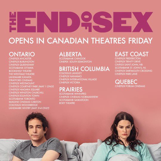Jonas Chernick (@jonaschernick) on Twitter photo Haven’t tweeted in a long while, but wanted to shout out to the awesome folks <a href="/vortex_prods/">Vortex Productions</a> for truly supporting their movies, and finding screens in actual theatres. Also, such a dream working again with my old pal <a href="/emilyhampshire/">Emily Hampshire</a> who absolutely CRUSHES in this. Check it out! Haven’t tweeted in a long while, but wanted to shout out to the awesome folks <a href="/vortex_prods/">Vortex Productions</a> for truly supporting their movies, and finding screens in actual theatres. Also, such a dream working again with my old pal <a href="/emilyhampshire/">Emily Hampshire</a> who absolutely CRUSHES in this. Check it out!