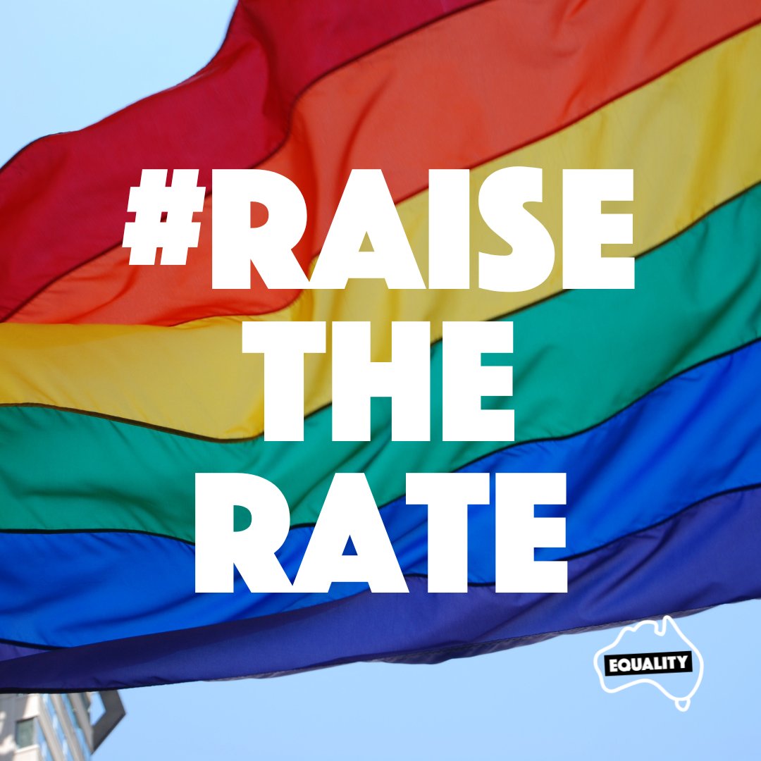 Equality Australia 🌈 (@equalityau) on Twitter photo LGBTIQ+ people who are young, trans and/or experiencing family violence are among those most at risk of unemployment or homelessness. That's why we're joining the call to #RaiseTheRate on Jobseeker and other income support. #auspol #LGBTIQ LGBTIQ+ people who are young, trans and/or experiencing family violence are among those most at risk of unemployment or homelessness. That's why we're joining the call to #RaiseTheRate on Jobseeker and other income support. #auspol #LGBTIQ