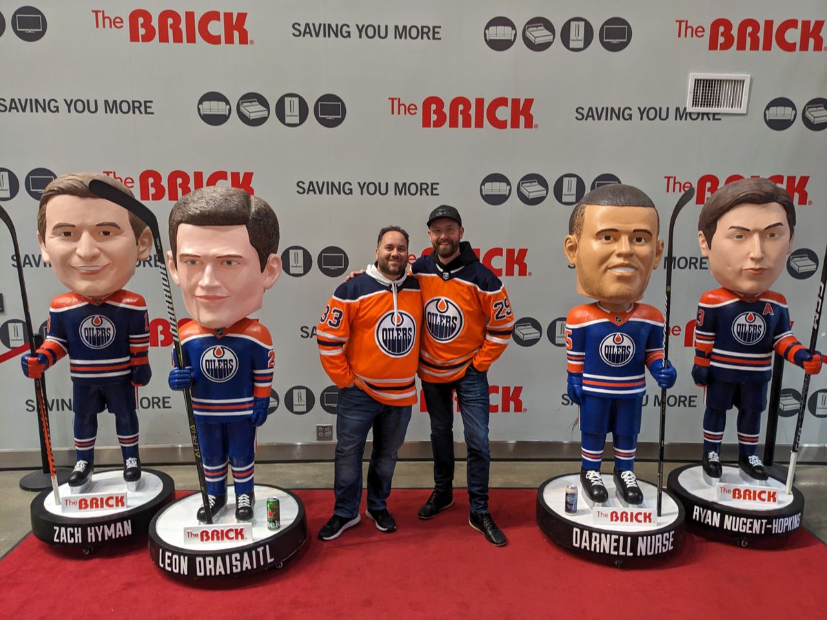 Pregame Fun ... Date Night

#LetsGoOilers 

#husbands #lgbtq