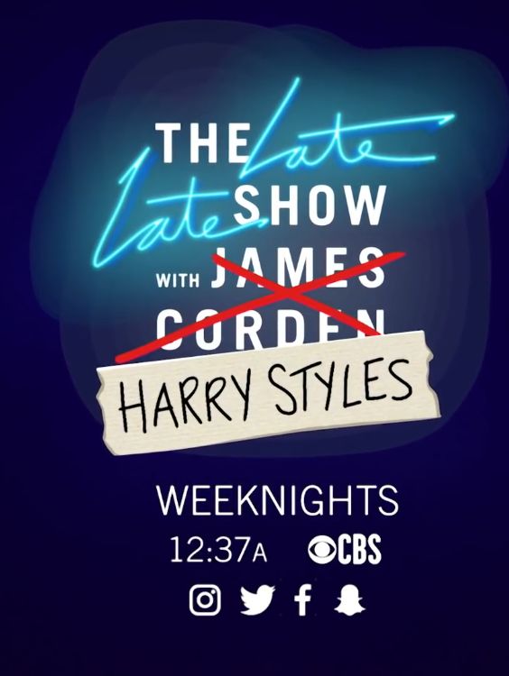 Para a comemoração dos 8 anos de #TheLateLateShow, confira alguns momentos do Harry que o programa proporcionou:
