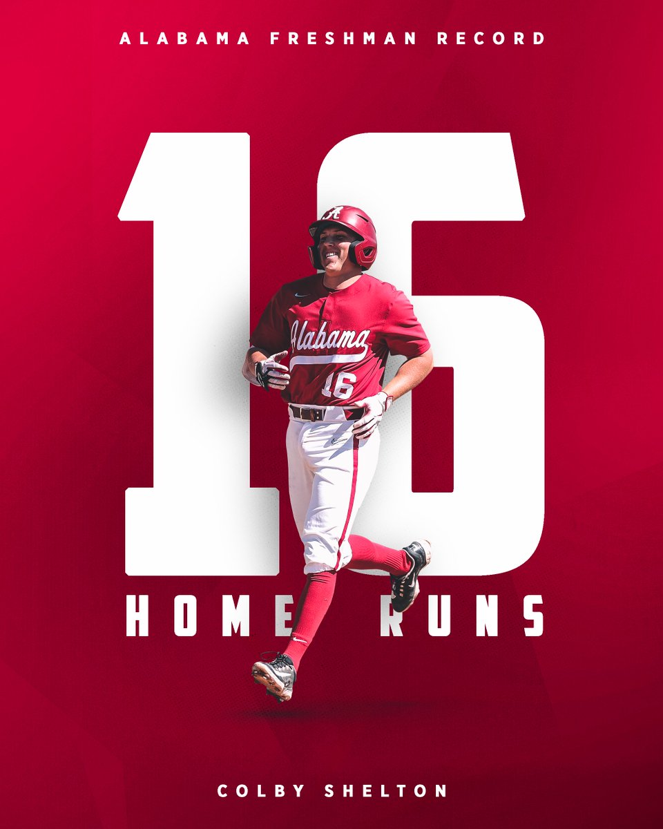 And counting...

<a href="/ColbyShelton9/">Colby Shelton</a> 

#RollTide