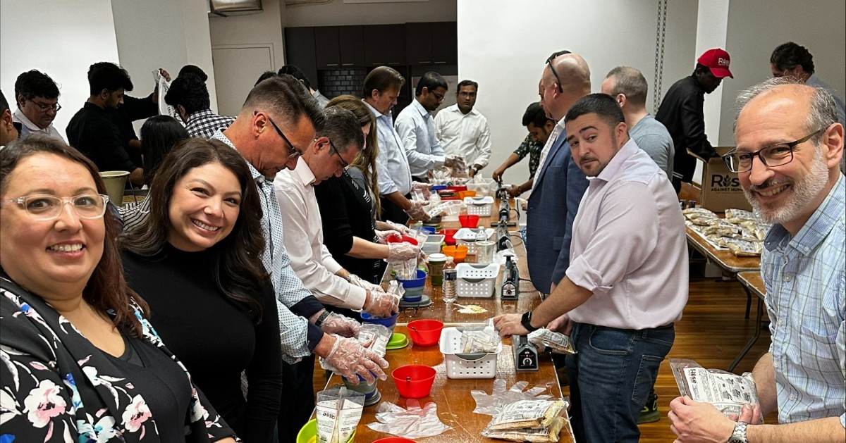 Our Northeast team partnered with <a href="/Rise2030/">Rise Against Hunger</a> to pack 10,000 balanced, nutritious meals for individuals who are food insecure. We're proud to support the incredible work of Rise Against Hunger and their mission to end hunger in our lifetime.