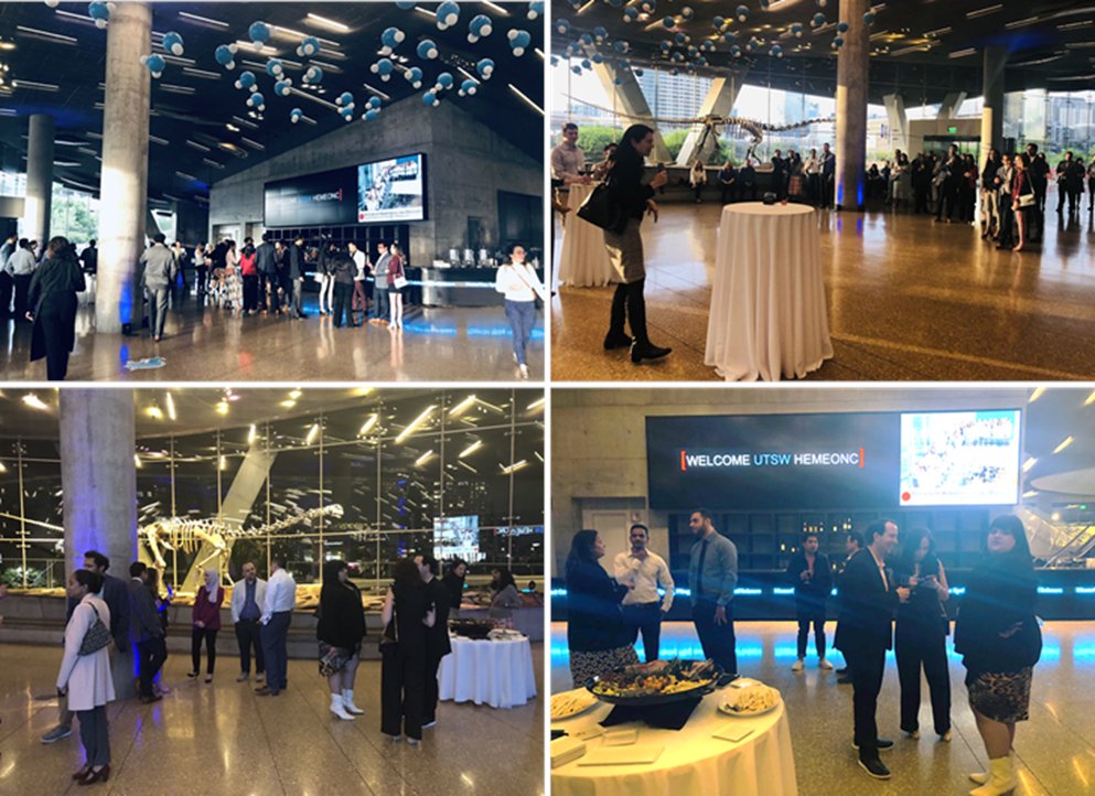 Thanks to all staff, fellows and faculty who joined us and made last night a success! Everyone enjoyed themselves at HemeOnc Spring Reception + Celebration of Science. Added thanks to the impressive @PerotMuseum for hosting.