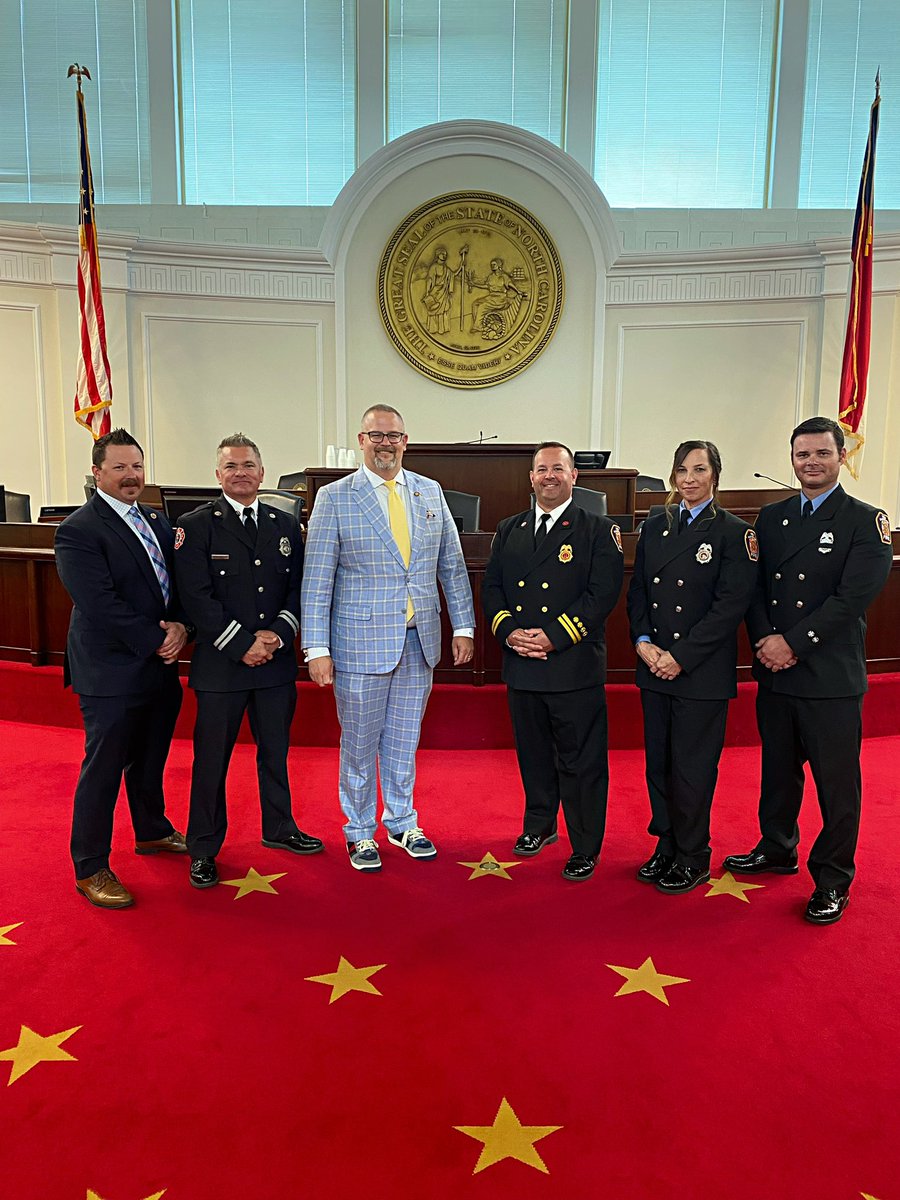 Thank you Senator <a href="/ToddJohnsonNC35/">Todd Johnson</a> for being <a href="/ncfirefighters/">NCFireFighters</a>’s champion on occupational cancer!