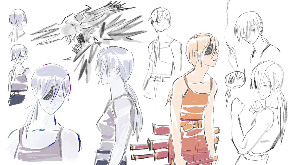 cronchybaguette's tweet photo. Quanxi doodledump while i scream through finals https://t.co/wypRUmD5lF