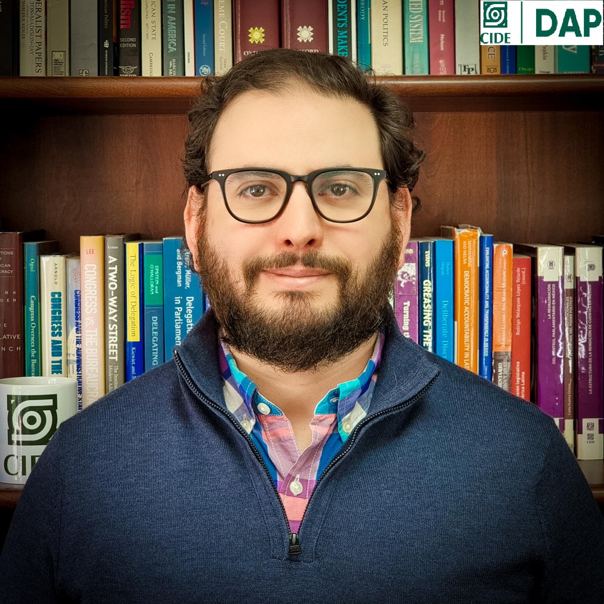 CIDE_DAP's tweet photo. #PerfilesDAP| El Dr. Ricardo Massa Roldán (@richmassarol) es nuevo profesor investigador de la DAP.
Imparte los cursos de Estadística y Probabilidad y Econometría en el @DPP_CIDE, así como Métodos Cuantitativos en la @CIDEMAPP. https://t.co/EC4ux4JQxI
