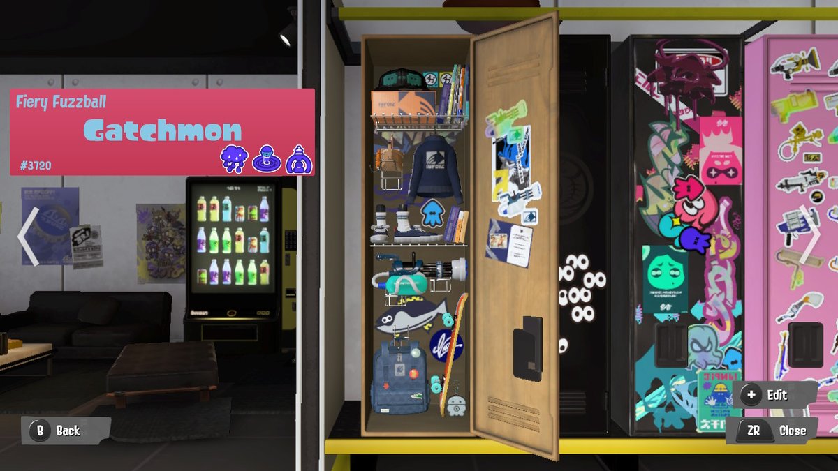 Zimi locker #Splatoon3 #NintendoSwitch