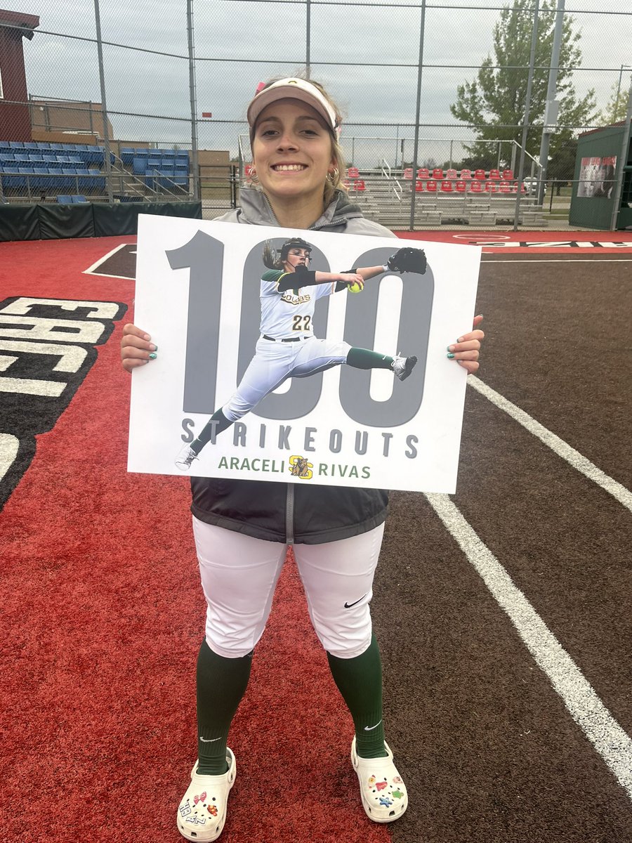 <a href="/Araceli88893538/">Araceli.Rivas</a> reaches 100 strikeouts on the season tonight. Through ten games she is at 114 strikeouts and in two seasons araceli has 292 strikeouts. <a href="/CatchItKansas/">Catch It Kansas</a> <a href="/sportsinkansas/">Sports in Kansas</a> <a href="/saljsports/">Salina Journal Sports</a> <a href="/centralks_hoops/">Central Kansas Sports</a> <a href="/SouthCougars/">South Cougars</a>