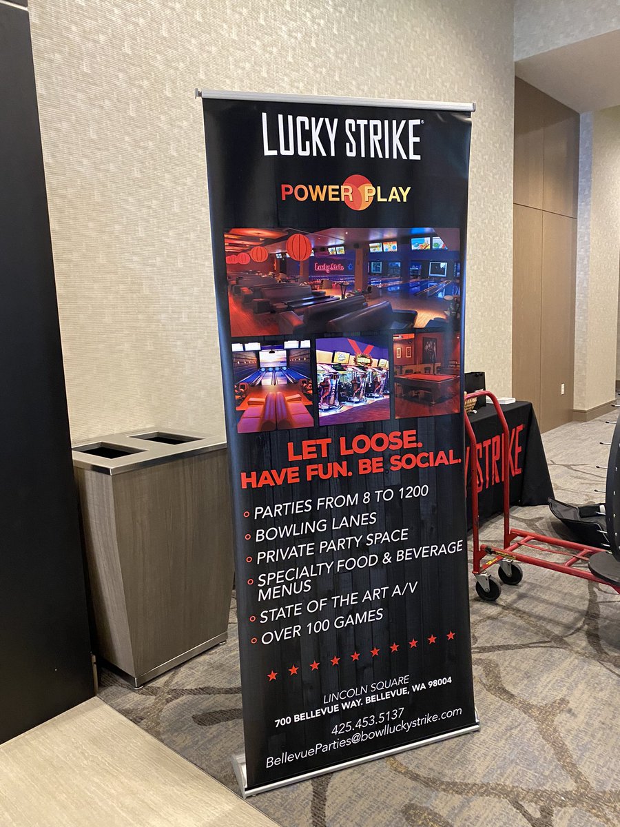 PSHSummit's tweet image. It’s Pure Code Happy Hour night at Lucky Strike. Thanks to @PureStorage for the sponsorship.
#PSHSummit #PowerShell #PureCode