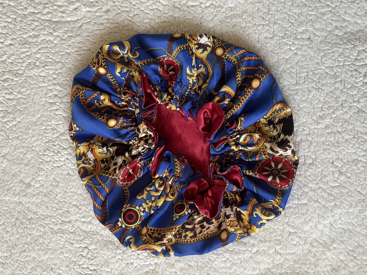 JaeBonnets's tweet photo. Same Pattern, Different Colors! ✨ORDER NOW✨Floral Ruffle Satin Bonnets Available. DM To Order 💌
Medium: $8
Large: $10
XLarge:$15 #bonnetsforsale https://t.co/lMADca29N4