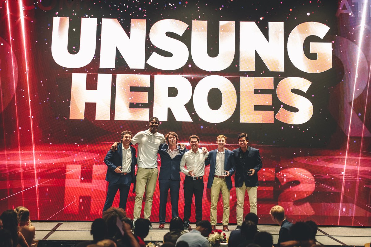 UA_Athletics's tweet photo. Congratulations to this year's Unsung Heroes!

#RollTide | #CCAwards2023