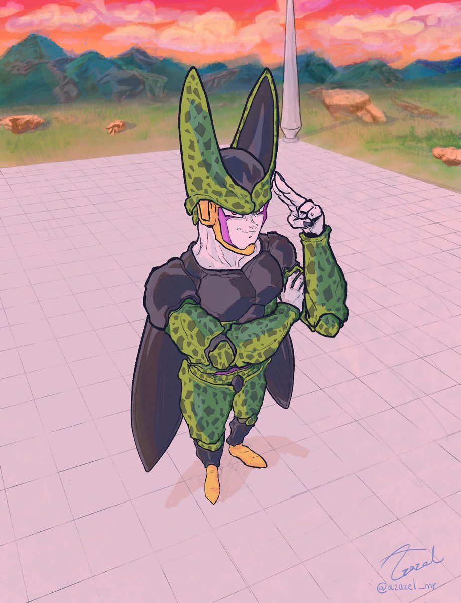 azazel_mr's tweet photo. It took me so much less time than I expected >:3c
~Cell 😏
Mejor conocido cómo: "Ponte verga" 🗿☝️
#DBZ #dbzfanart #cellfanart #myart #digitalart #krita #fanart https://t.co/f1HvxkBFJY