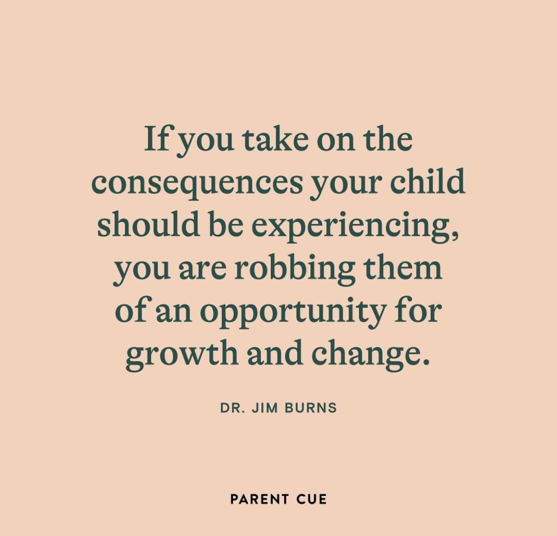 As a mother, this mindset can be tough. Sometimes it’s just easier to “take care of it”, right? 

But as an educator, I know that accountability is fostered by learning from mistakes. Letting them “fail safely” leads to more growth and maturity in the long run.
