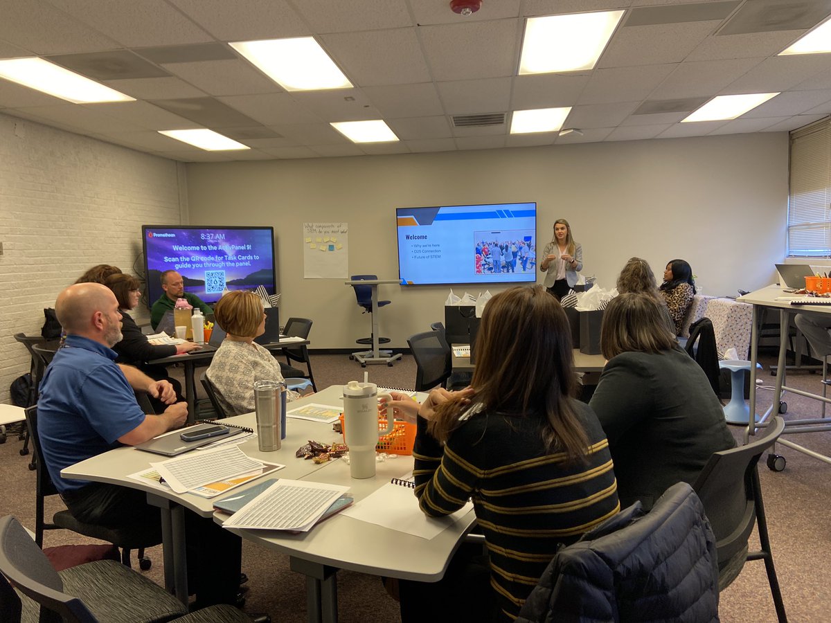 Loved having all the <a href="/CCSSTEM/">Cabarrus County STEM</a> principals along with <a href="/CabarrusCTE/">Cabarrus County CTE</a>, <a href="/ProgramChoice/">CCS Program Choice</a>, <a href="/CabCoSchools/">Cabarrus Co. Schools</a> leadership, &amp; <a href="/ccefnc/">Cabarrus County Education Foundation (CCEF)</a> together to vision for STEM today. Looking forward to what’s next!