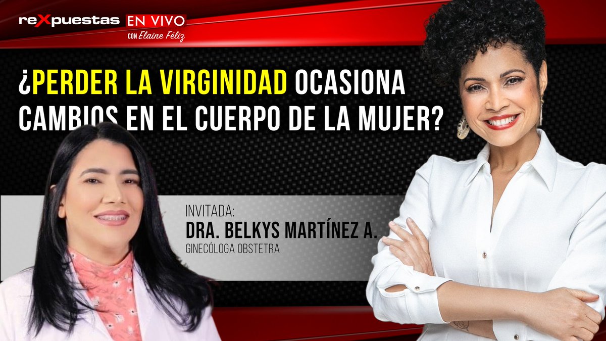 #EnVivo #Ahora ¿Perder la virginidad ocasiona cambios en el cuerpo de la mujer? 🖥️ VER: youtube.com/live/RuHACX74E…