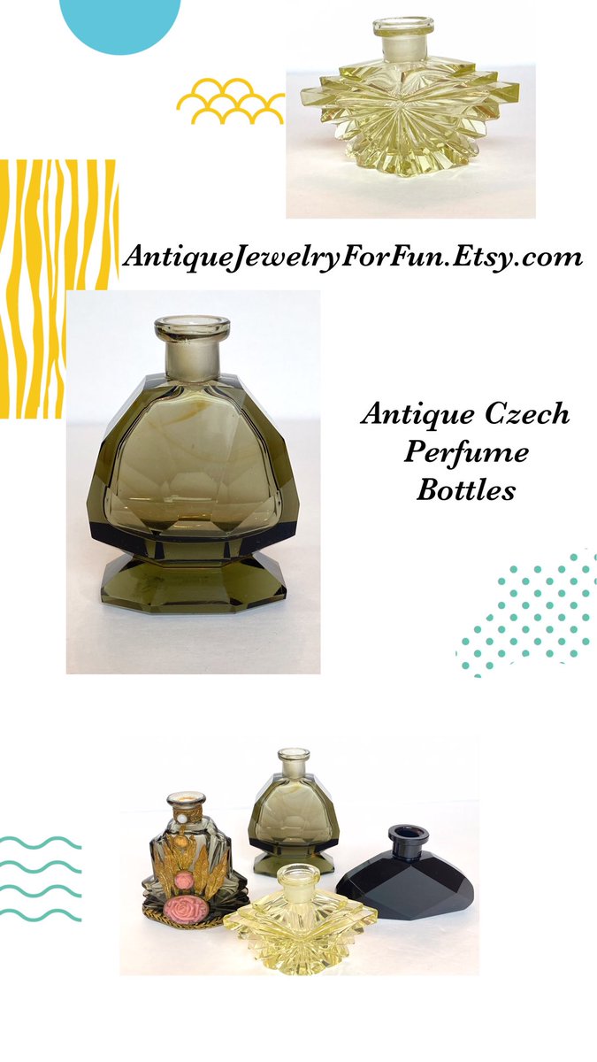 #czechperfume. #perfumebottle #1920s #antiqueperfume #vintageperfume