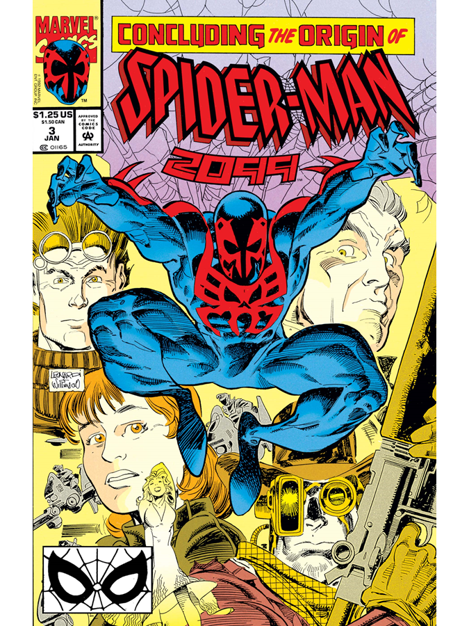 RT @ClassicMarvel_: Spider-Man 2099 #3 cover dated January 1993. https://t.co/vBlj63CDAY