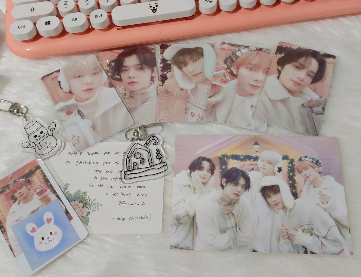 sharalalaaayy's tweet photo. ♡ #sharamails
hi miro :) sorry for the late feedback. my txt pocas and taebin keyrings arrived safely. so much sparks! 'til our next transaction.❤️
@0X1S0DE #frommiro https://t.co/4VkBMD5Kno