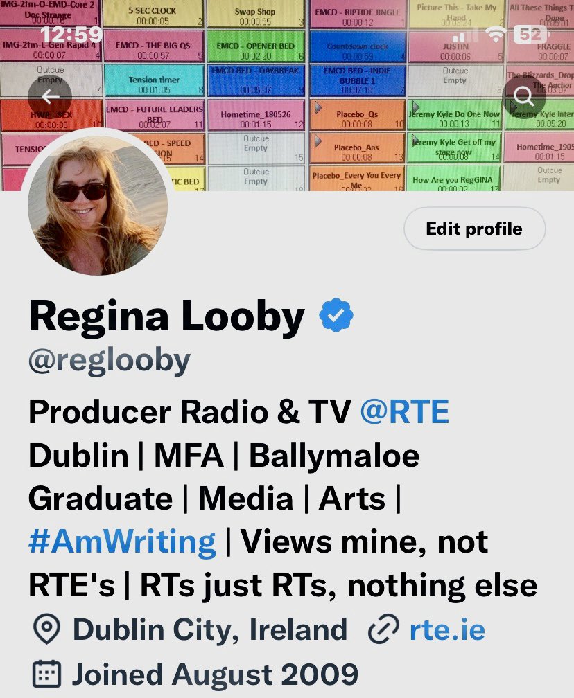 Regina Looby tweet media