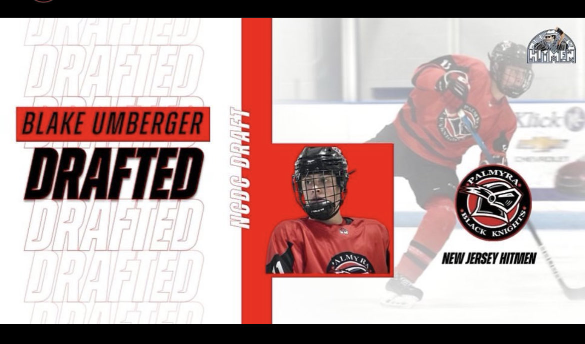 Palmyra Black Knight U15 Blake Umberger getting the call! Congrats Blake!