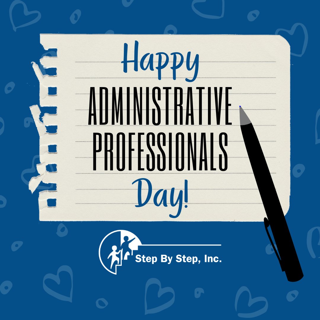 StepByStepUSA's tweet photo. On Administrative Professionals Day and every day, we thank you! https://t.co/ANmKn8NGt5