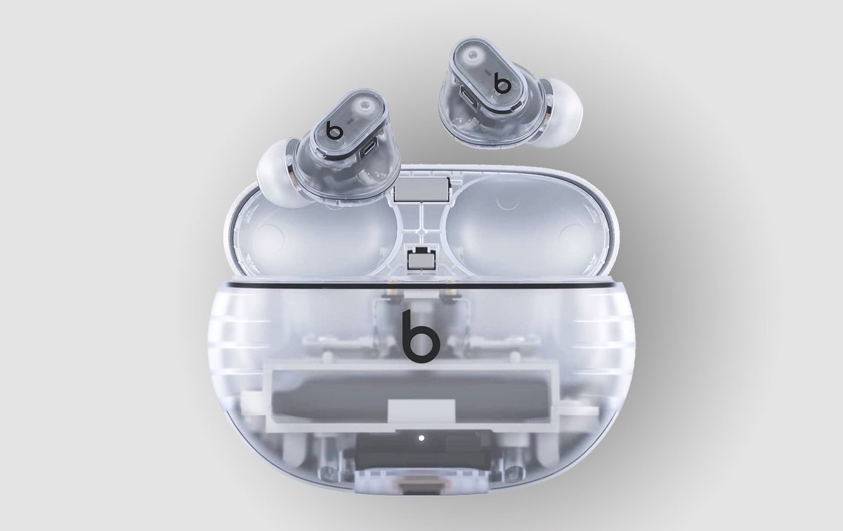 ianzelbo's tweet image. These are the new Beats Studio Buds+ 👀 
Can we get some transparent AirPods please 🙏