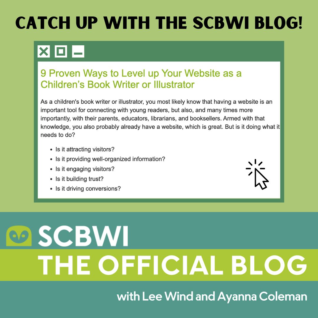 scbwi's tweet photo. Now blog post alert! ➡️ "It's Time to Vote For the Winners of the SCBWI Crystal Kite Members Choice Awards! (Do so before April 30, 2023!)" and "9 Proven Ways to Level up Your Website as a Children’s Book Writer or Illustrator"!
#kidlit #kidlitblog #illustrators #authors https://t.co/U1u9WQWmQ7