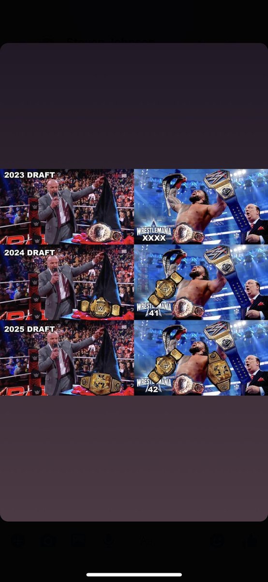 TheYoungEnigma's tweet photo. Even tho I’m waiting for the Tribal Hog’s reign to end, he better win that #WorldHeavyweightChampionship. Cause how is he gonna be the face of the company carrying both #Raw and #SmackDown when he’s only gonna be the face of one brand??? #WWE #RomanReigns #Bloodline #undisputed https://t.co/xZqalhY3ap