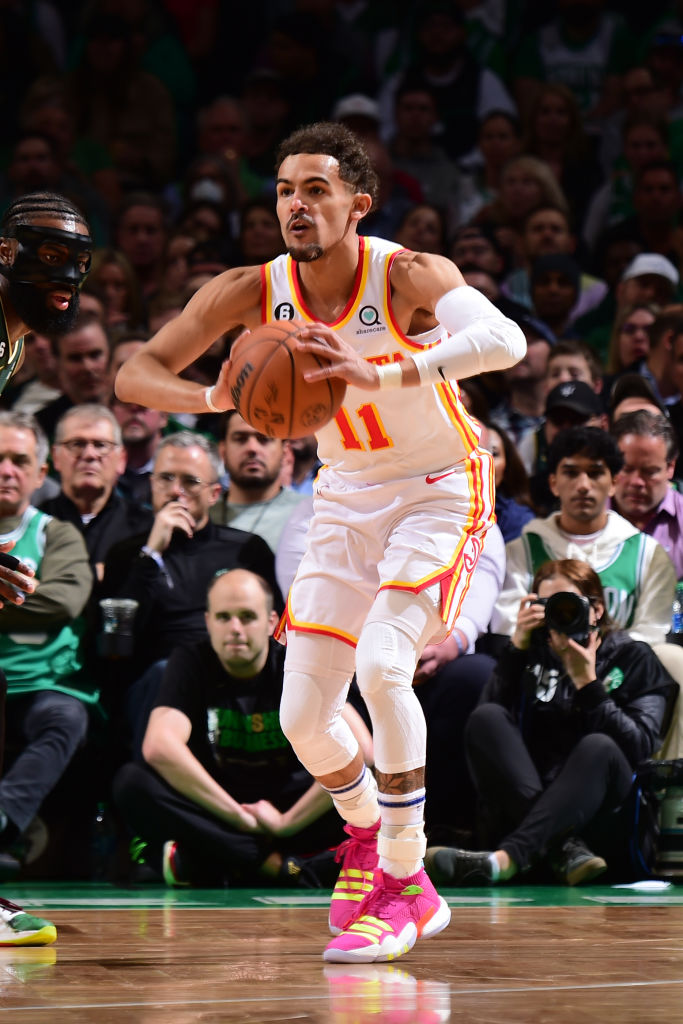NBA History on X: Trae Young recorded 10 assists in the first half  tonight. The last player with 10+ assists in a half of a playoff game in  their first postseason was