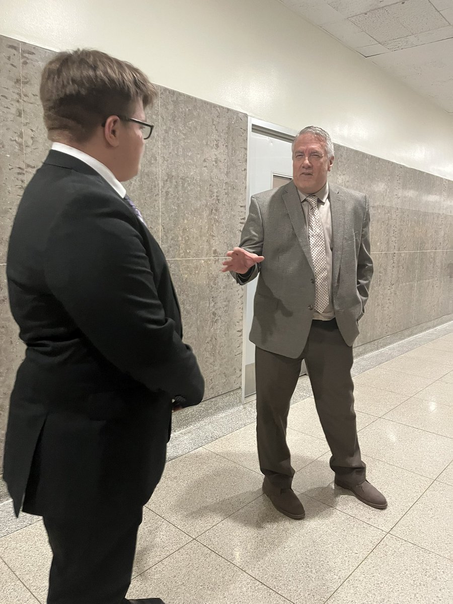 King6BlueSS's tweet photo. Amazing opportunity today as Alex got to speak in front of the Senate Education Committee on Senate Bill 2471 - free meals for all students. I watched as doors opened and lightbulbs went off for career opportunities! Putting those speech skills to use! @EMSD37 @utsoccer4 https://t.co/ULUZq8tekC