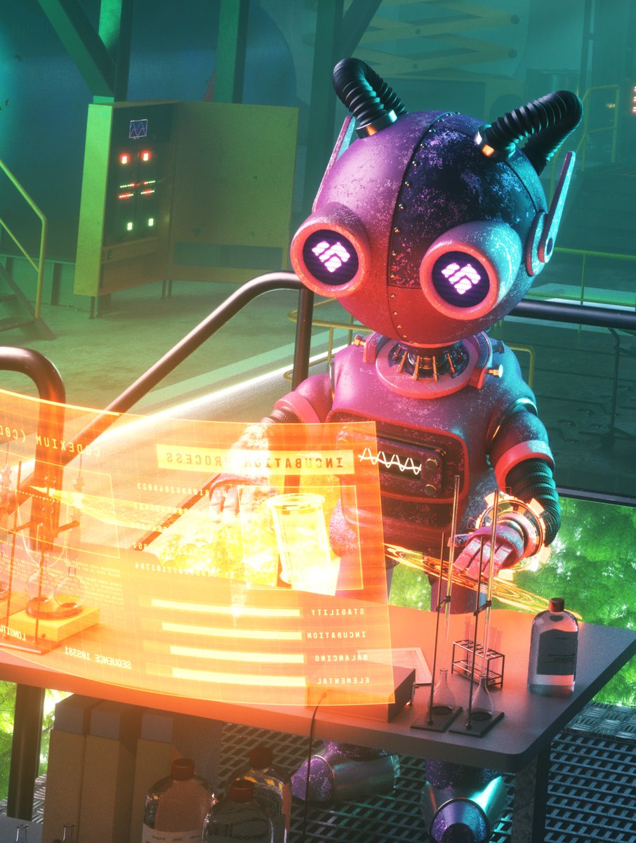 This is an artistic representation of me up way to late at night searching for deals on <a href="/AlphabotSociety/">AlphaBot Society🤖</a> bots and weapons. 

Man do I love me some Alphabots! 🦾🔥💥🫡

Let’s GO!

#Cro #crofam #cronos #bba #bbaready #nft #nftart #cryptotwitter #web3 #alphabots #alpha #bots