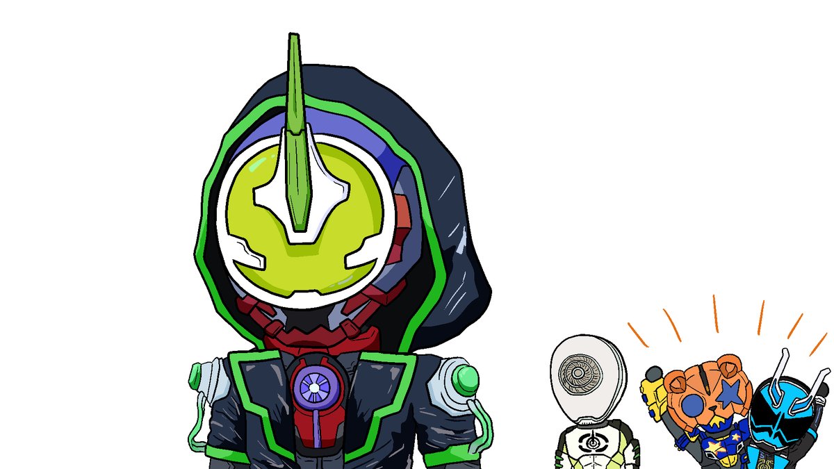 一年間投稿したギーツ絵まとめ4 