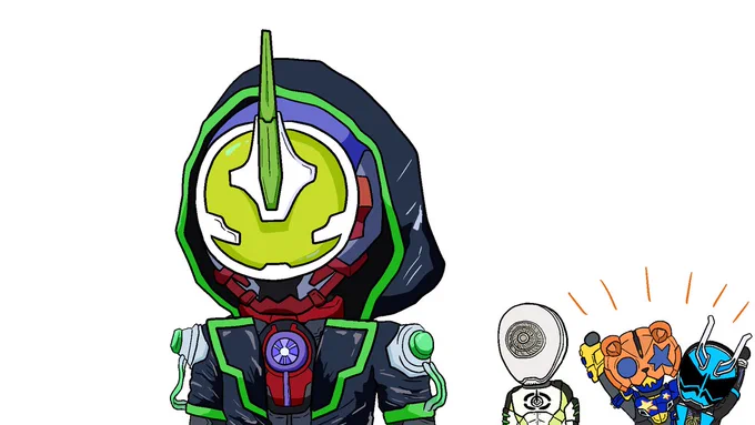 一年間投稿したギーツ絵まとめ4 
