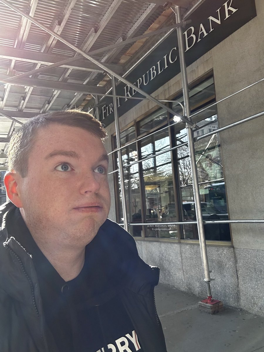 Oh dear oh dear First Republic is doomed $FRC

Good news for #Bitcoin 🤙