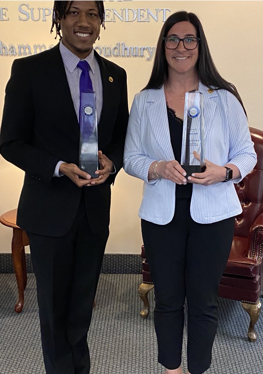 Spent my morning being honored by <a href="/MdPublicSchools/">Maryland State Department of Education</a> as the 2021 #Milken recipient. Proud to be an educator in MD! <a href="/Milken/">Milken Family Fdn</a> <a href="/BaltCoPS/">Baltimore County Public Schools</a> <a href="/NicoleKNorris/">Nicole Norris</a> @BCPS_Sup
