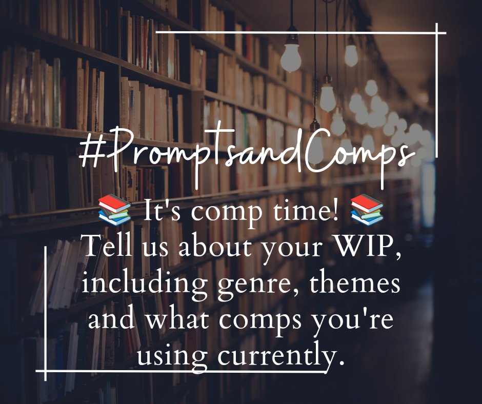 Writer_KEA's tweet image. Final #promptsandcomps post of the night!

Tell us about your #WIP, including genre, themes and what #comps you're using currently.

#WritingCommunity #fiction #amwriting #amquerying #BookTwitter #AuthorsOfTwitter