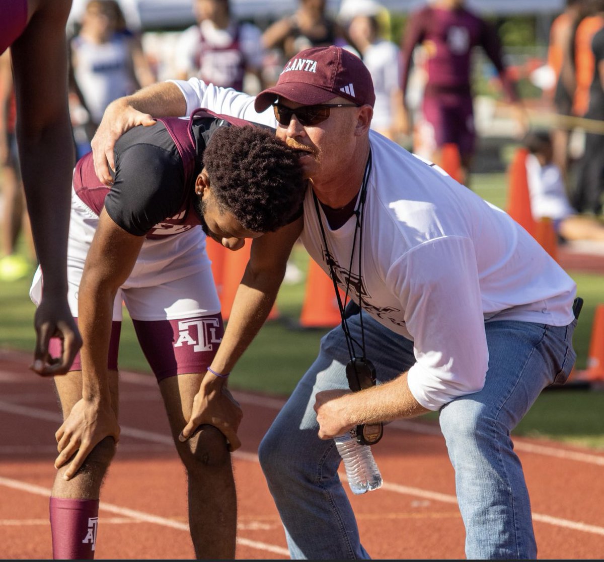 JaBranden Wells 47.68 leg on 4x4