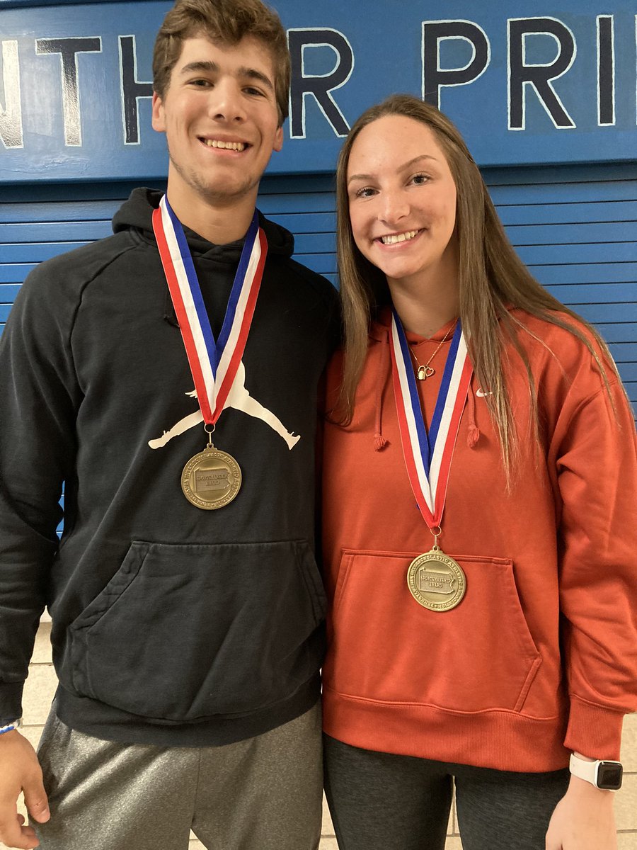 Congrats Garrett & Emily, recipients of the prestigious Dean Rossi PIAA Sportsmanship Award. You two played the game the way it’s supposed to be played and were great role models for future PC Panthers!
#pcproud