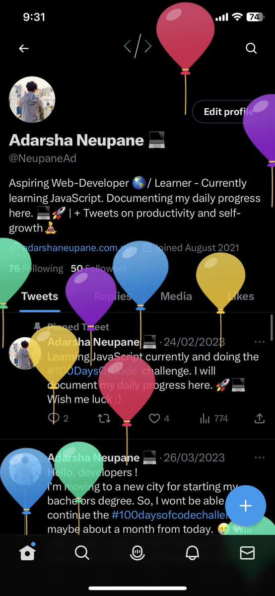 Adarsha Neupane 💻 tweet media