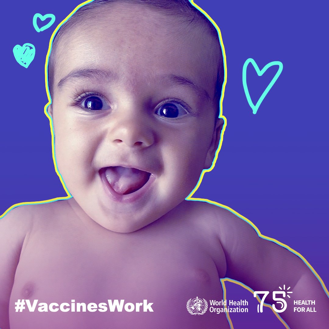 WHOTLS's tweet image. Every dose counts!

#WorldImmunizationWeek
#WIW
#VaccinesWork
#TheBigCatchUp