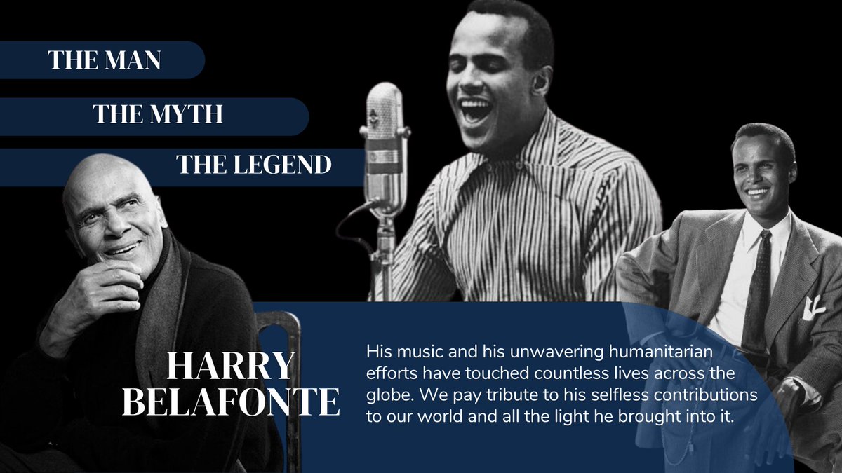 In Remembrance Of #HarryBelafonte 
#wearetheworld #legend #RestInPower 
 
✨#Sankofa  #gatheringforjustice