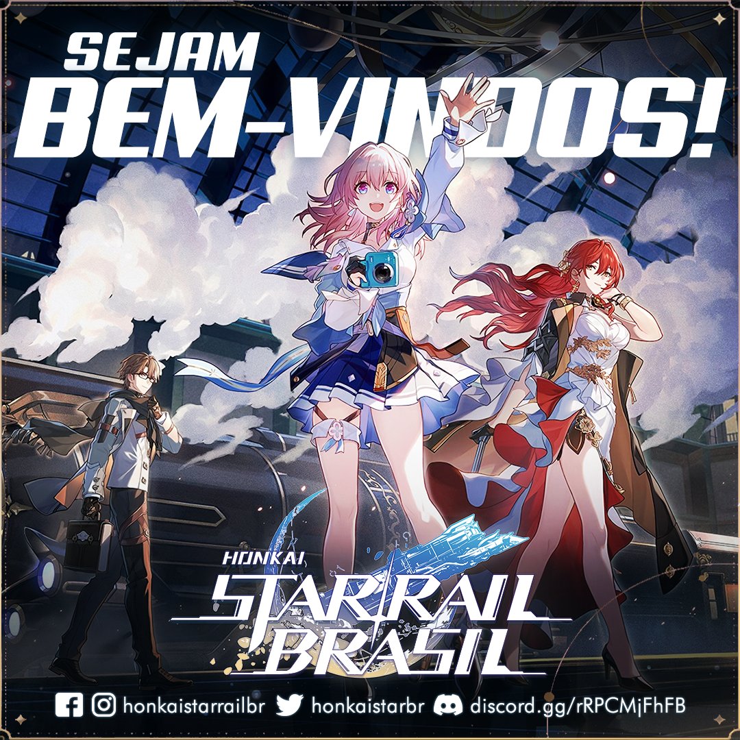 Honkai Star Rail Brasil - Saudações, Desbravadores! Aqui estão os códigos  do programa especial da versão 1.3, não esqueçam de resgatar pois eles são  limitados! LANPVGET8HFT, BA7NCHFA9HWX