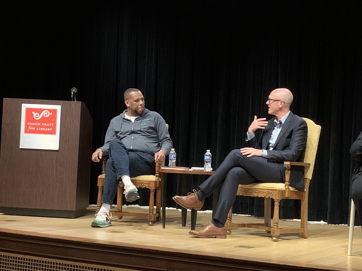 Hopkins Press (@jhupress) on Twitter photo It was such a thrill to listen to Leo Wise discussing his new book about prosecuting Baltimore’s Gun Trace Task Force with <a href="/JBrianCharles/">J. Brian Charles</a> at <a href="/prattlibrary/">Pratt Library</a> tonight. It was such a thrill to listen to Leo Wise discussing his new book about prosecuting Baltimore’s Gun Trace Task Force with <a href="/JBrianCharles/">J. Brian Charles</a> at <a href="/prattlibrary/">Pratt Library</a> tonight.