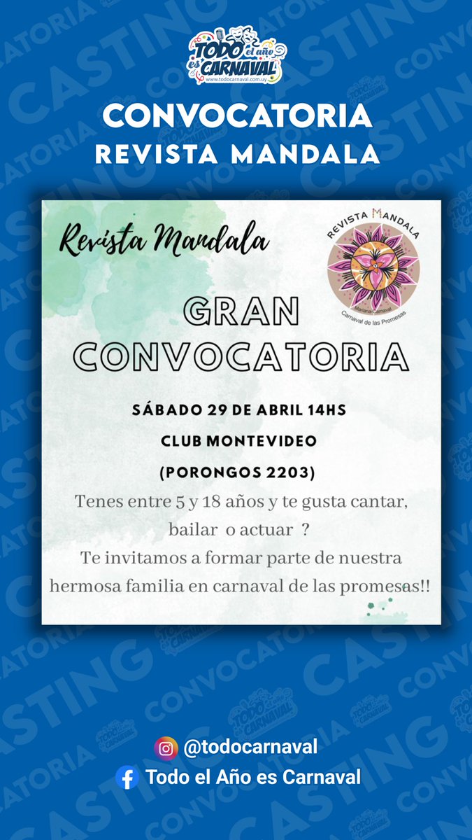 TelaesCarnaval's tweet photo. #RevistaMandala https://t.co/g6fe4AItLp